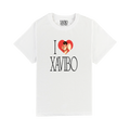 CAMISETA `I LOVE XAVIBO´ BLANCA
