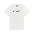 CAMISETA `NO TE ENAMORES´ BLANCA